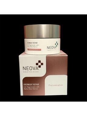 Neova Overnight Repair Cell Regenerator, 1.7 oz, NIB, With Alpha-Beta-Retinol